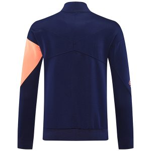 Alternative view of Ropa Deportiva Con Cremallera Larga Barcelona 2025 2026 Azul Naranja