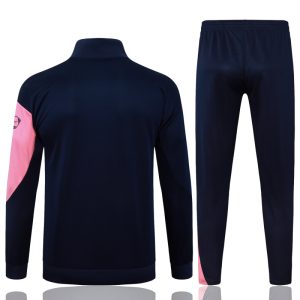 Alternative view of Conjunto Completo Ropa Deportiva Con Cremallera Larga Barcelona 2025 2026 Azul Marino Rosa
