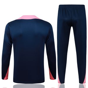 Alternative view of Conjunto Completo Sudadera Entrenamiento Barcelona 2025 2026 Azul Marino I Rosa